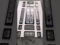 Conception et fabrication d'un ensemble de vitres de porte d'entrée selon les exigences du client