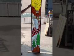 Inserts de verre personnalisés pour portes d'entrée pour les maisons américaines – Fer forgé décoratif et verre isolant